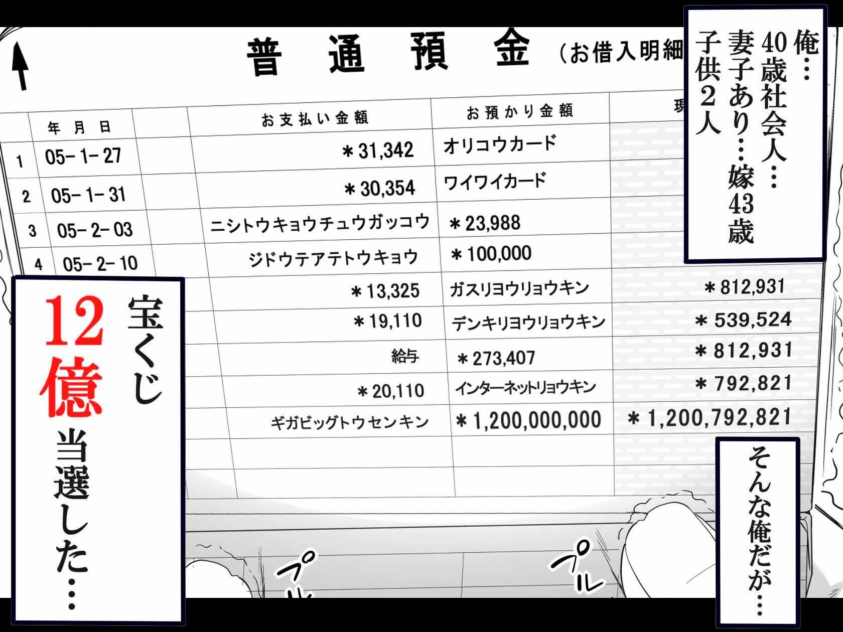 宝くじ12億当選!〜エロに全投資して、ハーレム御殿建設!!【なのかH】エロ同人 宝くじ12億当選!〜エロに全投資して、ハーレム御殿建設!!【なのかH】エロ同人 | 無料エロ漫画大全R18