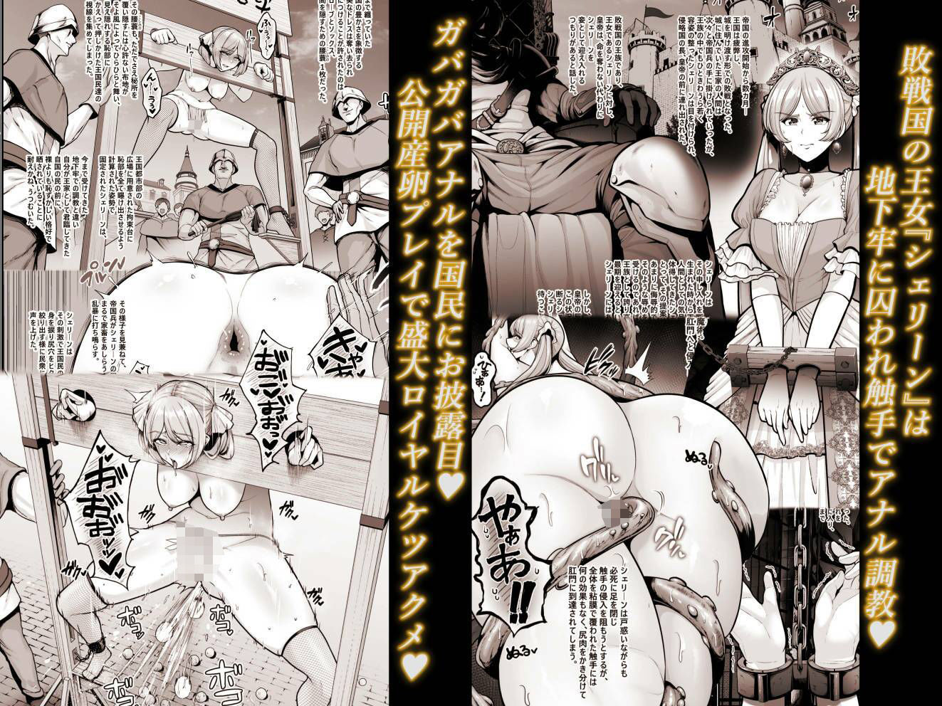国辱の雌隷 -Fallen kingdom-【せぶんがー】エロ同人 | 無料エロ漫画大全R18
