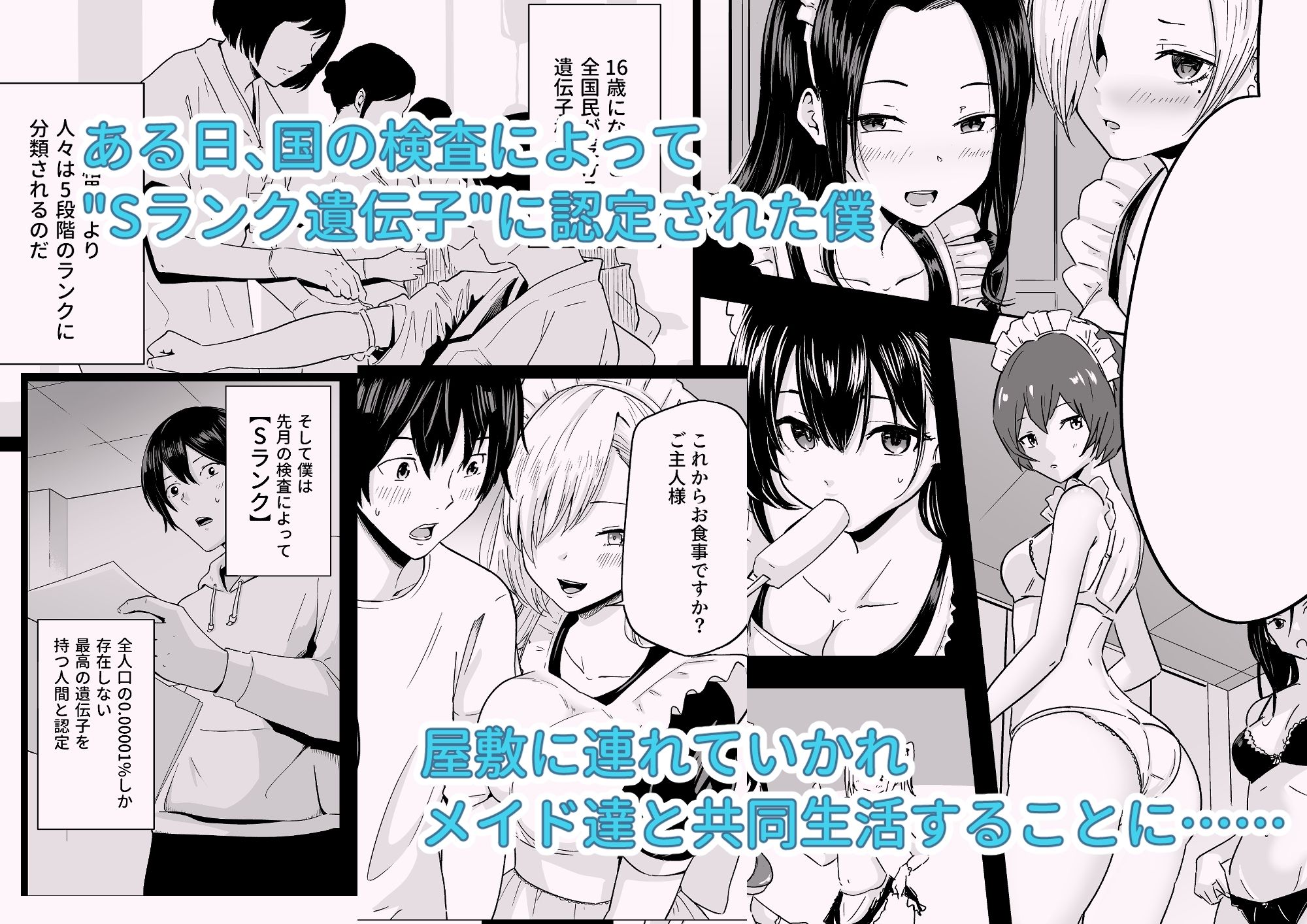 Sランク遺伝子認定されたので、優秀な子供を作るためメイドに中出しして妊娠させる話。【わとそん堂】エロ同人 | 無料エロ漫画大全R18